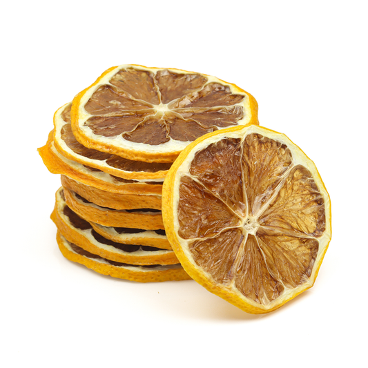 Dehydrated Lemon Garnish, 3oz (30+ Slices)