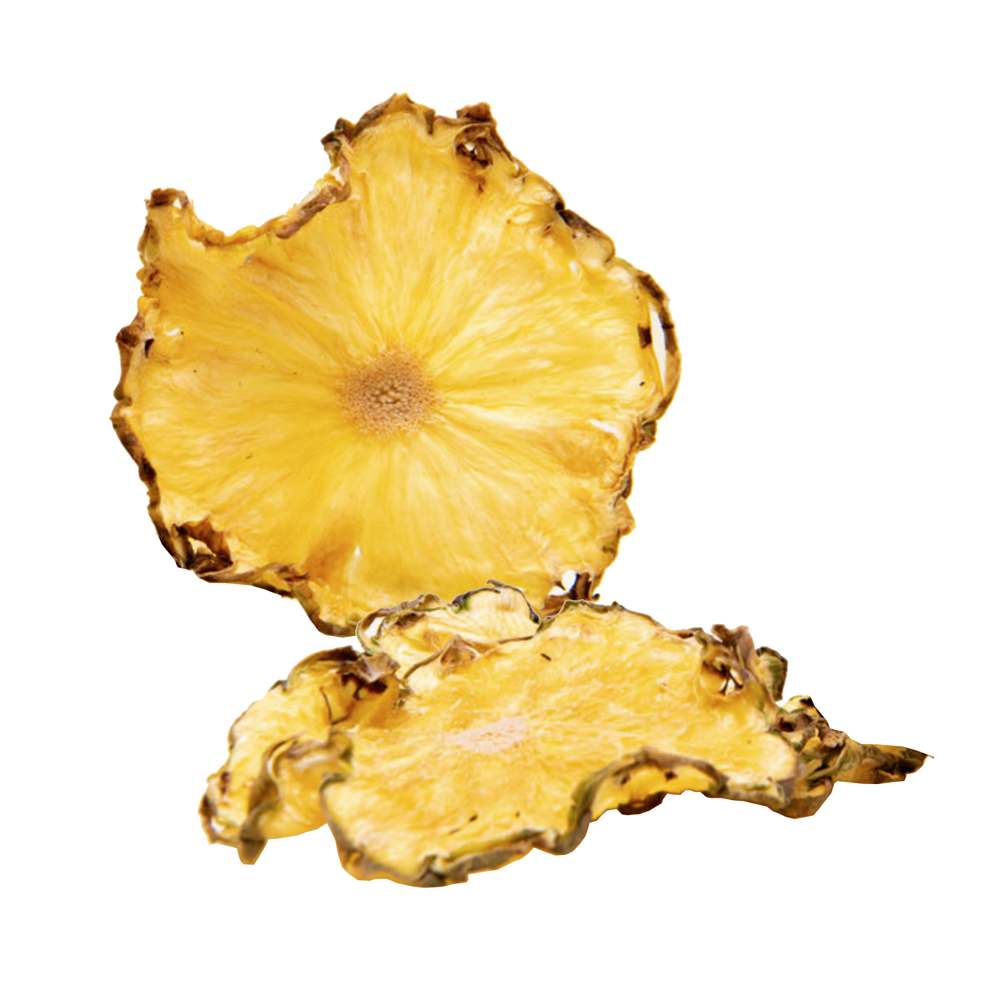 Dehydrated Full Cut Pineapple Garnish, 3oz